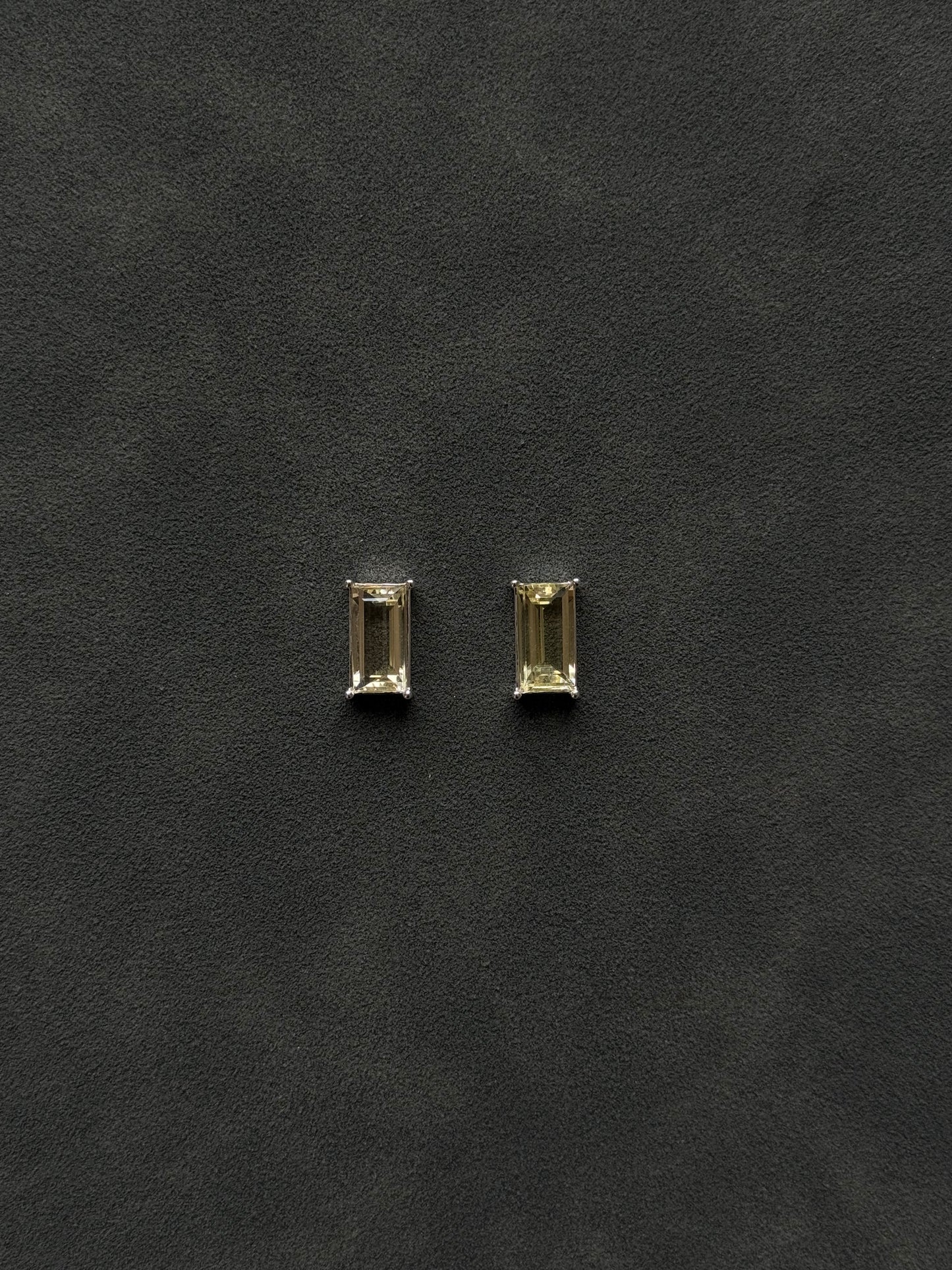 LARGE BAGUETTE STUDS- more stones available