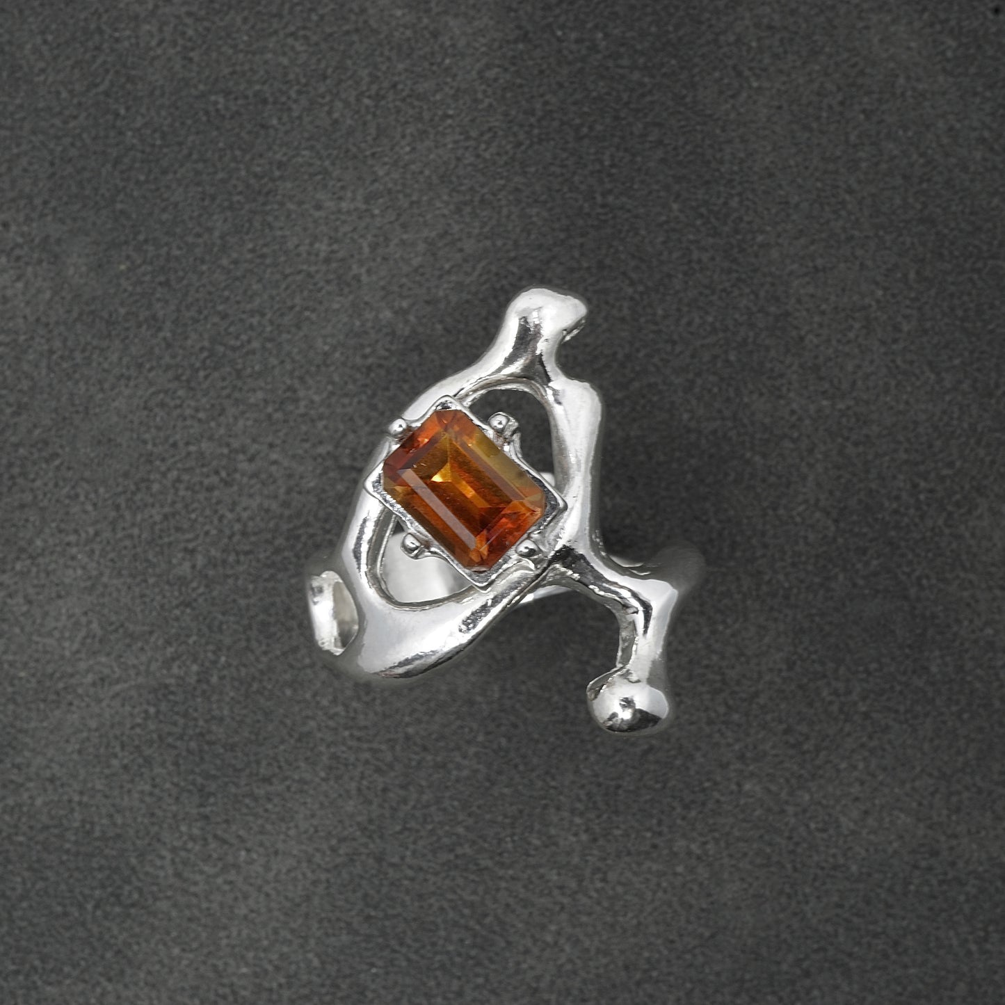 002 ALIEN RING - more gemstones available