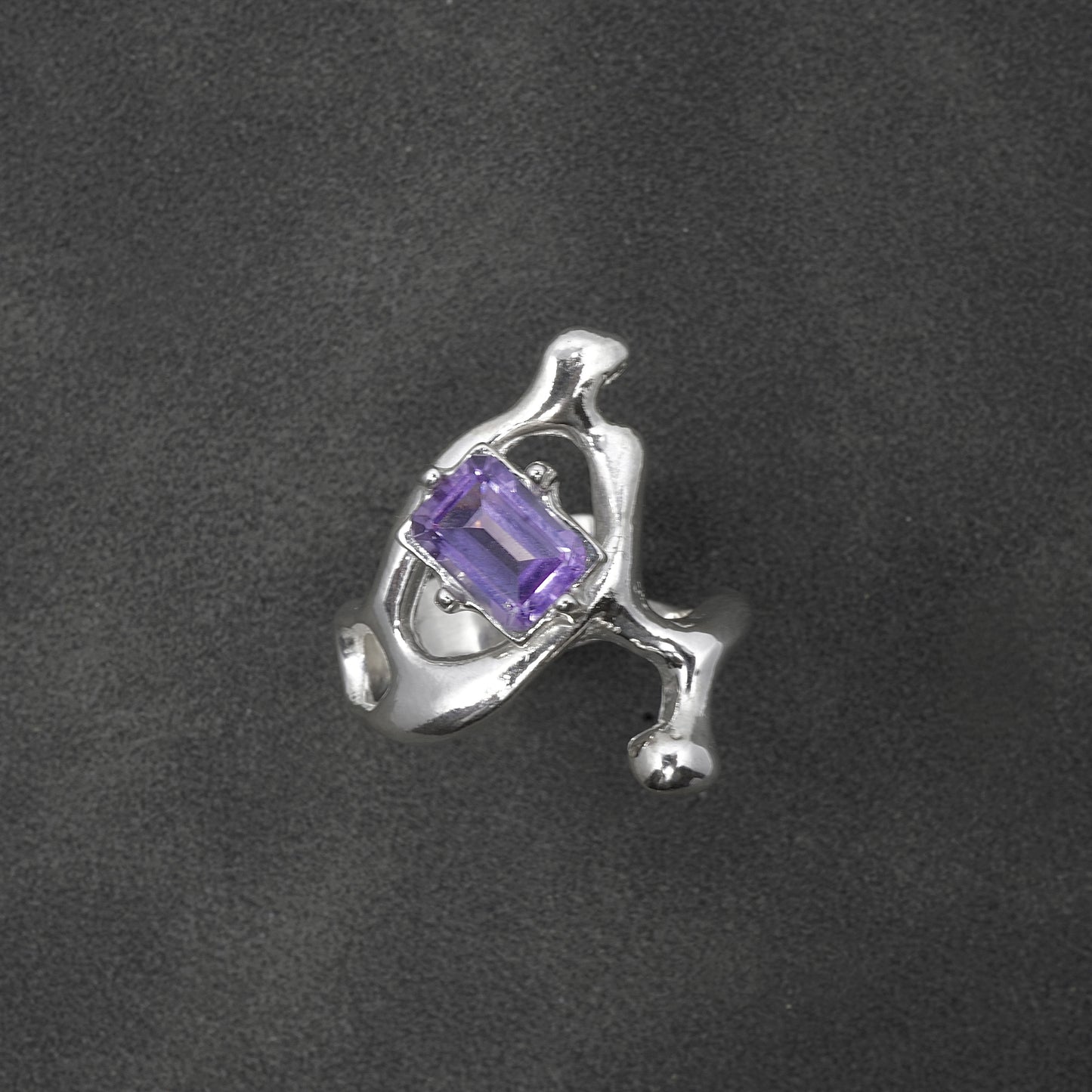 002 ALIEN RING - more gemstones available