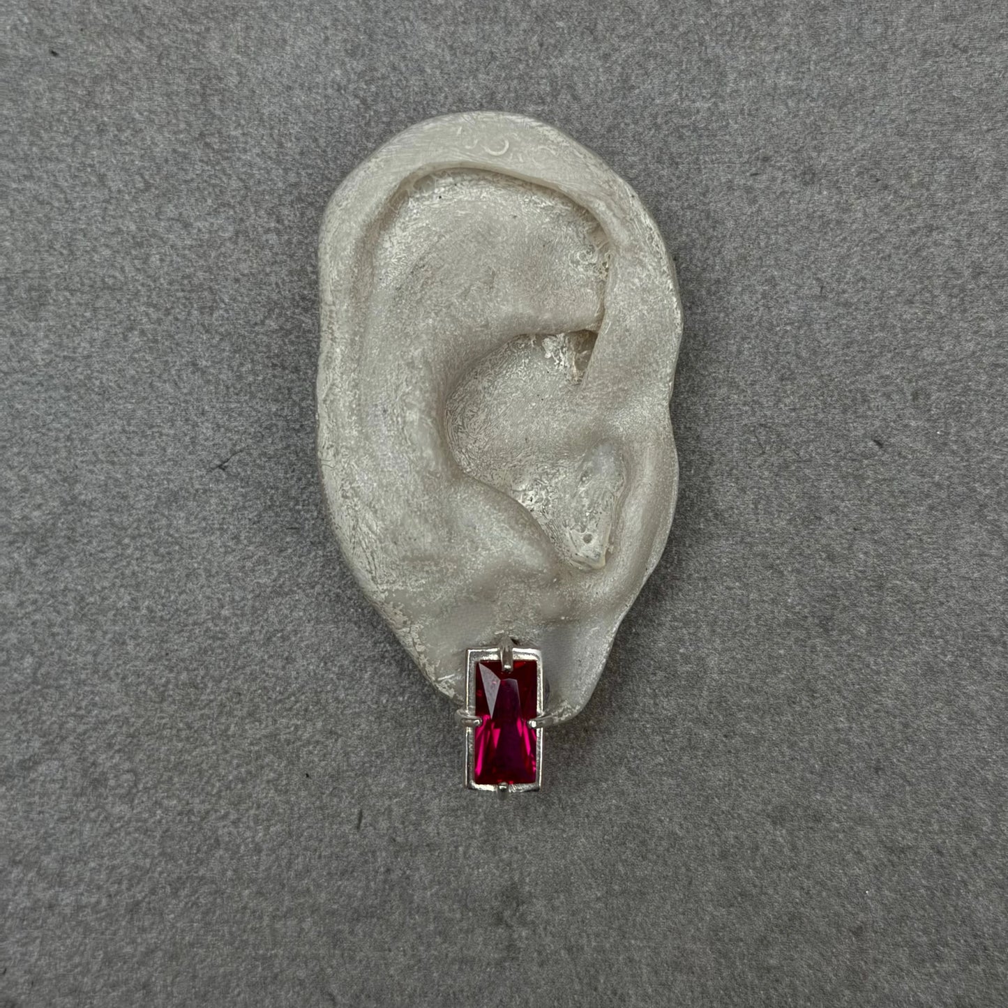 LARGE BAGUETTE STUDS- more stones available