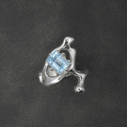 002 ALIEN RING - more gemstones available