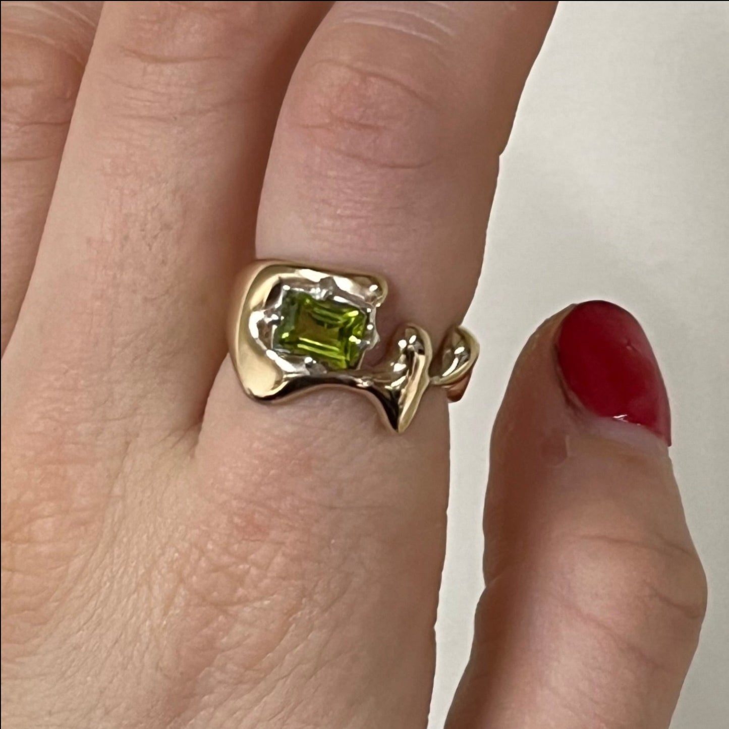 SOLID GOLD MELTING RING