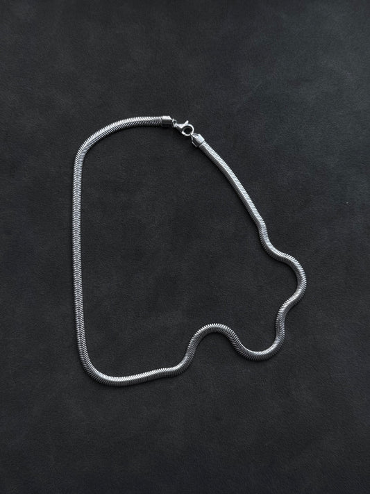 16” 4mm flat snake chain
