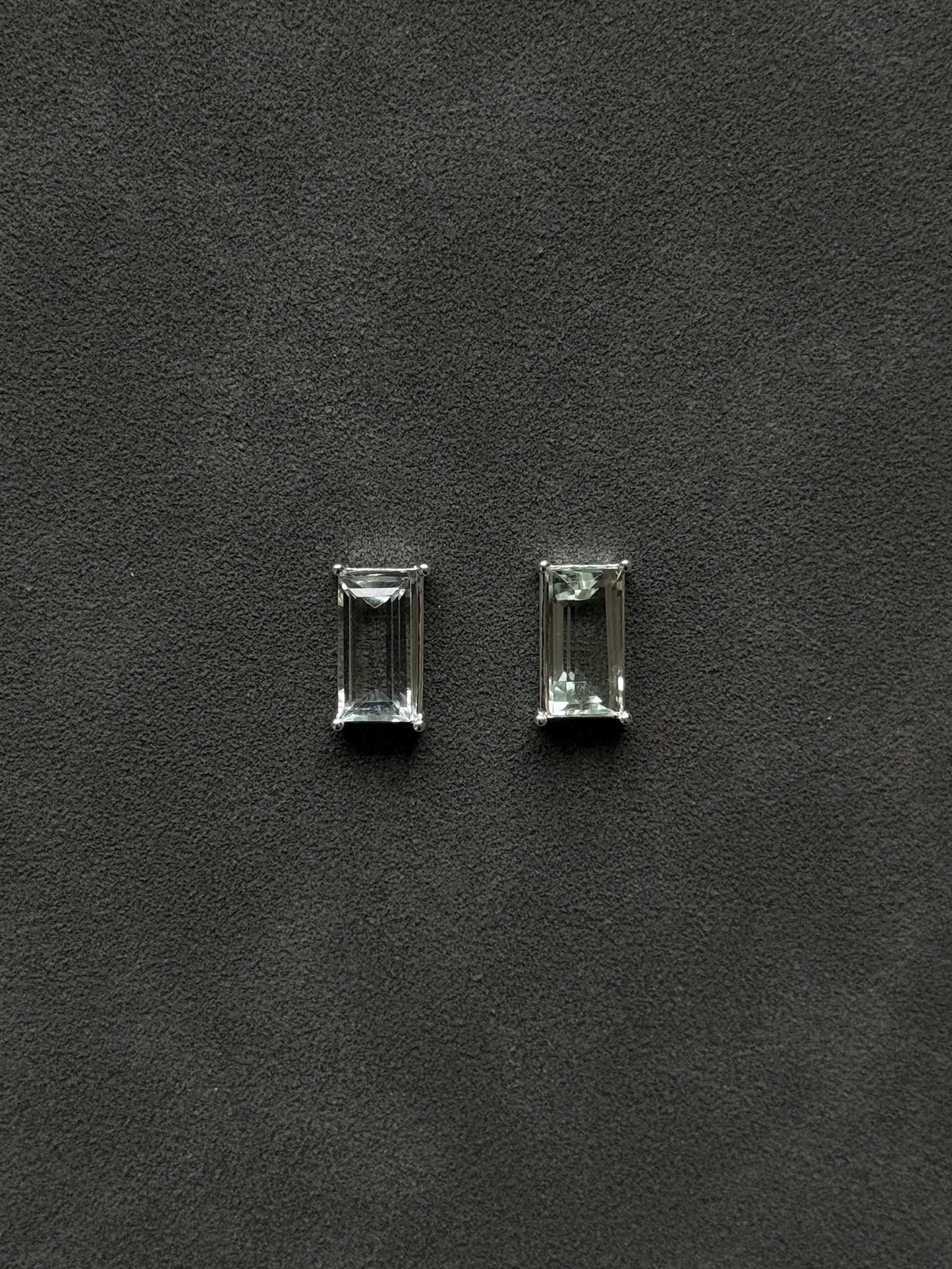 LARGE BAGUETTE STUDS- more stones available