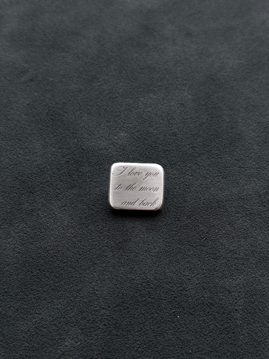 ENGRAVED PEDNAT NO STONE