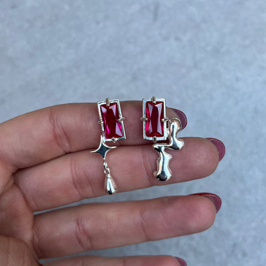 RASPBERRY JAM EARRINGS