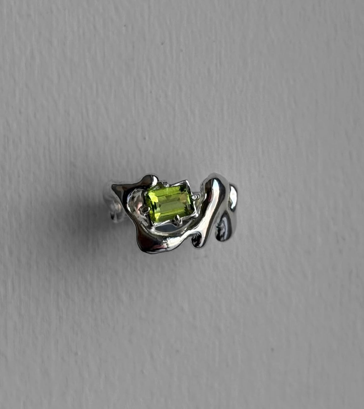 LIQUID METAL RING- more gemstones available