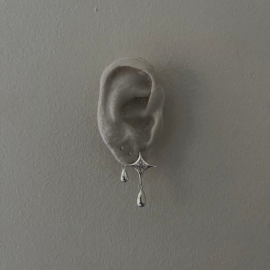 DRIPPING STAR EARRINGS