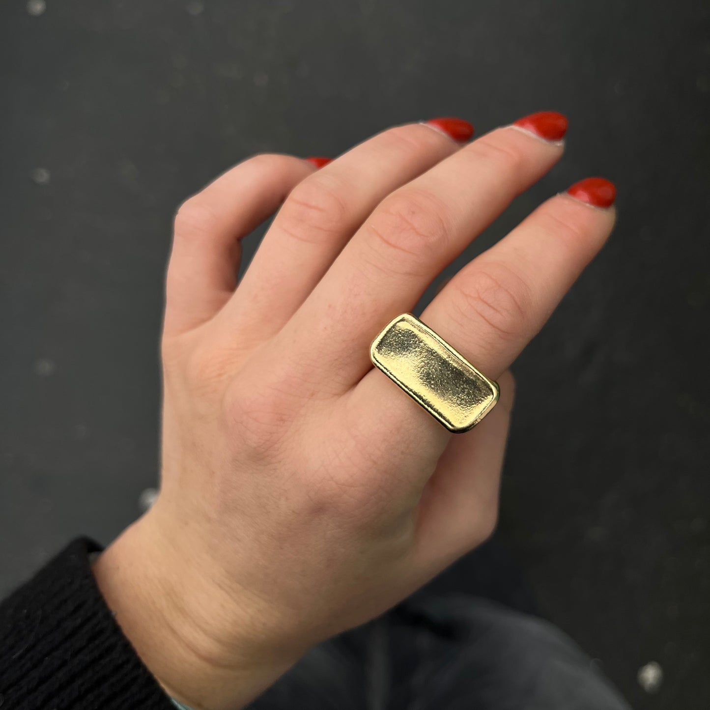 GOLD HONEY RING