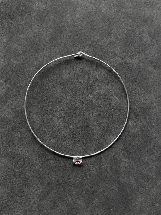 PINK TOPAZ CHOKER
