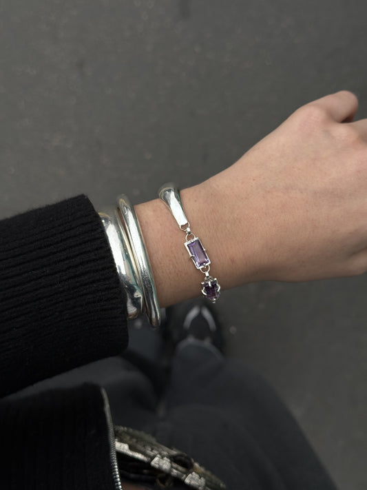 AMETHYST MONA BRACELET