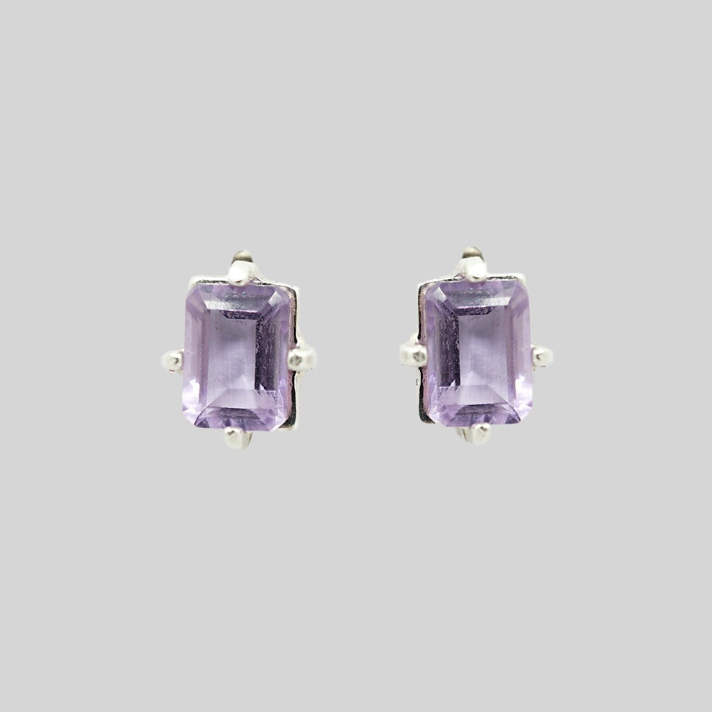 AMETHYST STUDS