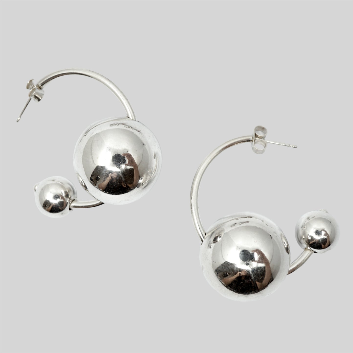 BUBBLE HOOP EARRINGS