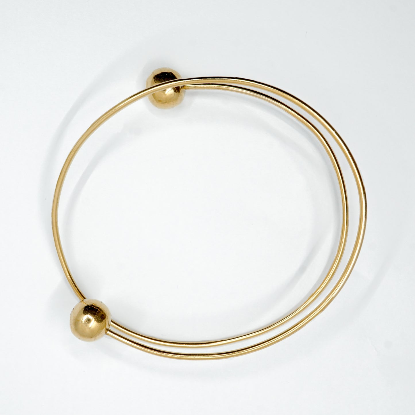 GOLD BUBBLE ARM CUFF