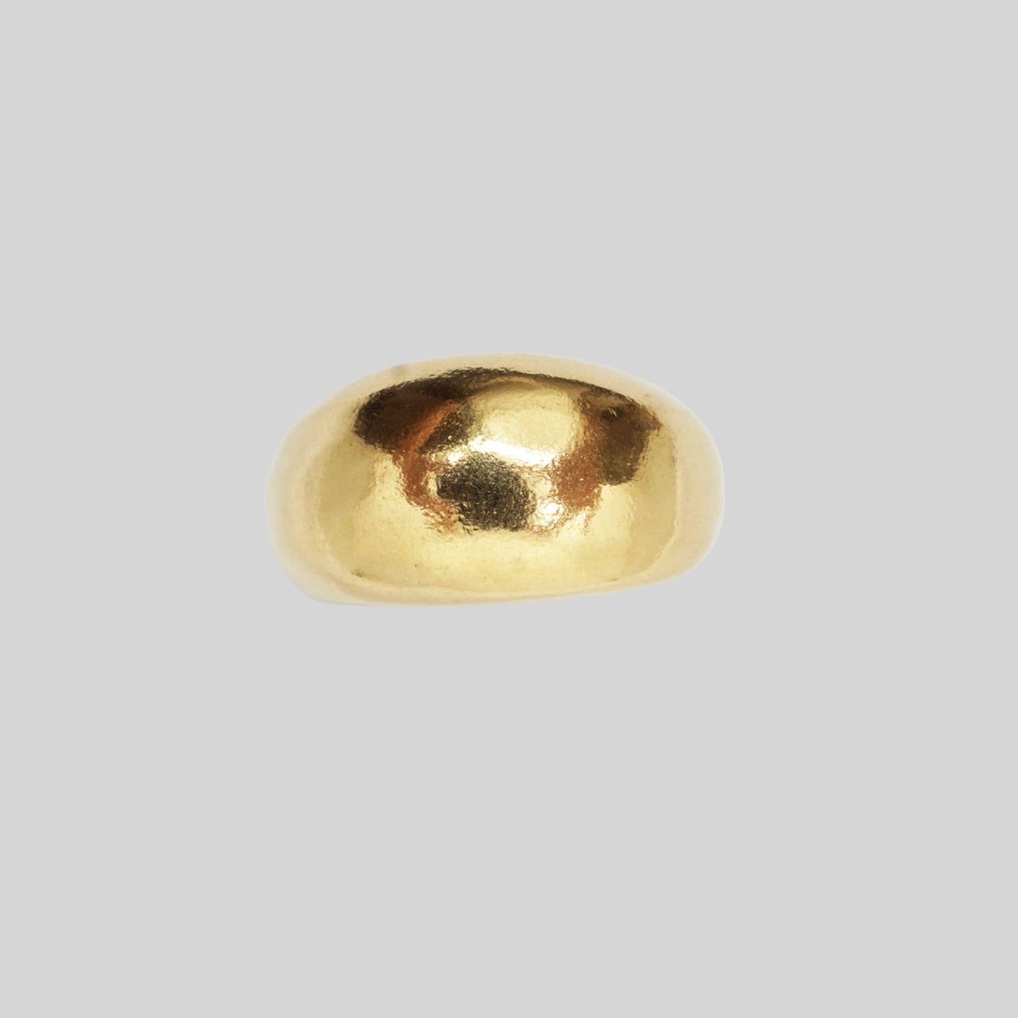 GOLD CHUNKY BUBBLE RING