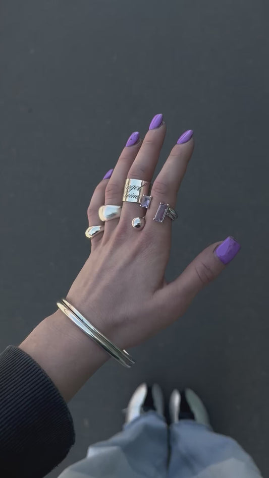 AMETHYST FLOAT RING