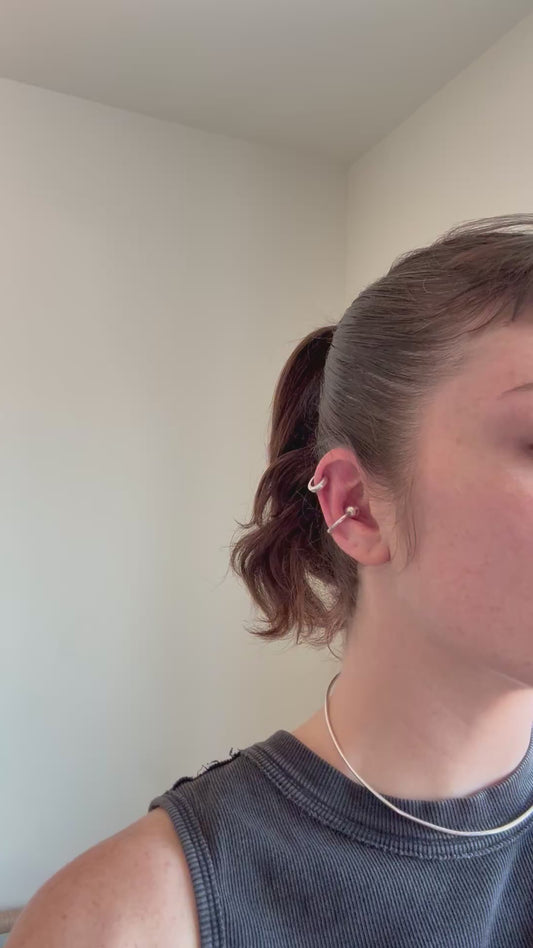 BABY BUBBLE EAR CUFF