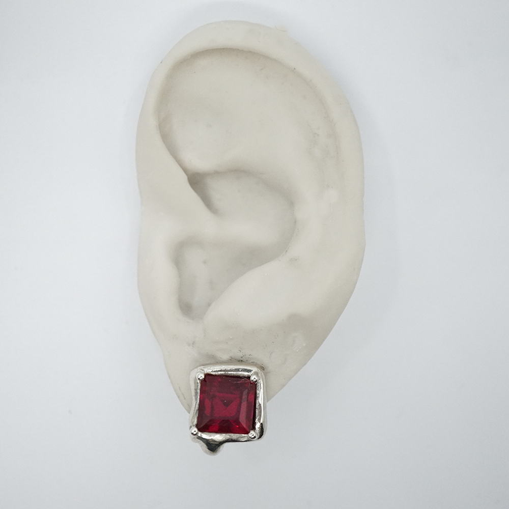 RUBY GOO EARRINGS