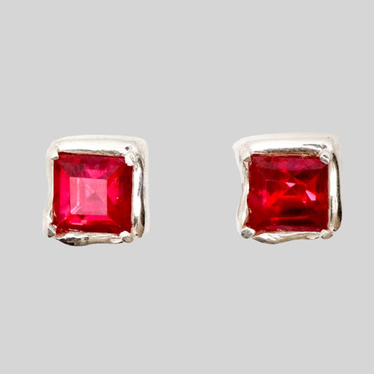 RUBY GOO EARRINGS